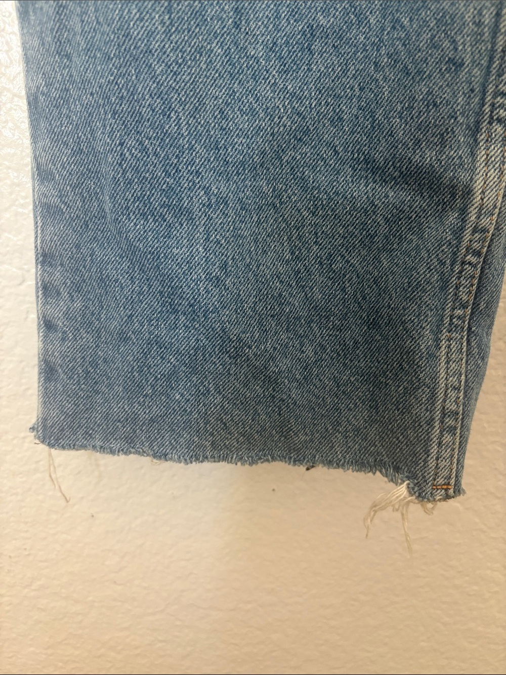 Zara womens Straight Jeans in Light Blue Denim - Picture 3 of 4